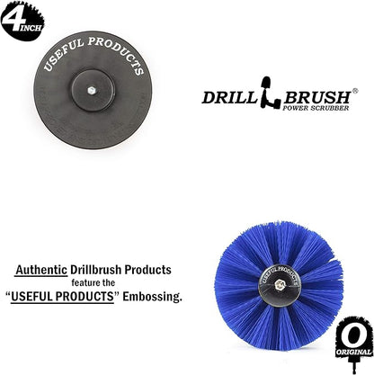 Marine - Kayak - Raft - Canoe - Inflatable - Boat Accessories - Hull Cleaner - Cleaning Supplies - Drill Brush - Spin Brush Kit - Pond Scum, Oily Residue, Weeds, Barnacles, Oxidation