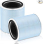 Core 400S Smoke Remover Replacement Filter for LEVOIT Core 400S Smart WiFi Air Purifier, 4-in-1 HEPA Activated Carbon Filter, Core400S-RF-SR (LRF-C401-BUS), Blue, 2 Pack