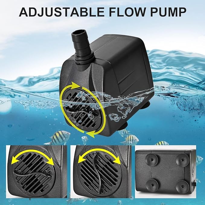 Water Chiller for Cold Plunge 79 Gal, 1/3 HP Aquarium Chiller, Cooling System with Quiet Pump and 3M Pipe for Fish Tank, Hydroponics, Freshwater Saltwater Fish, Coral, Shrimp, Jellyfish, 110V, 300ml