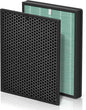 BioGS 2.0 Filters Replacement Kit Compatible with Filter Replacement SPA-550A and SPA-625A, Air Cleaner to Remove Odor for Home and Large Room, 1x H13 True HEPA and 1x Carbon