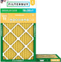 Filterbuy 18x30x1 Air Filter MERV 11 Superior Pet & Allergy Defense (2-Pack), Electrostatic Pleated HVAC AC Furnace Filters Replacement, Made in USA (Actual Size: 17.75 x 29.75 x 0.75)