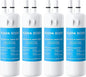 BOGDA W10295370A Water Filter Replacement Fit for EDR1RXD1, WHR1RXD1, Filter 1, W10295370, KAD1RXD1, P8RFWB2L, P8WB2L, P4RFWB, P5WB2L, 46-9081, 46-9930 Compatible with Whirl-pool Ken-more (4 Filters)