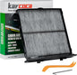 CF12775 Cabin Air Filter With Activated Carbon Compatible with Subaru Forester 2019-2025 2.5L Subaru WRX 2022-2024 2.4L