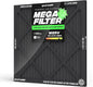 PuroAir MegaFilter - 20x20x1 Air Filter MERV 13 Activated CarbonTech Defense - Heavy Duty 3 Layer Furnace Filters Allergens, Pollen, Dust, Pet Dander, Smoke, Odors - HVAC Air Filter 20x20x1 (1-Pack)
