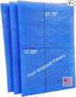 Fast-Shipped-Filters 3 Pack 16x20 Replacement Filter Pads Compatible with MicroPower Guard Air Cleaner 16x20 Refill Blue