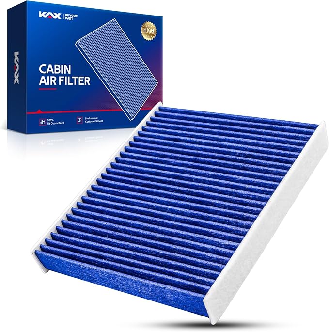 KAX Premium Cabin Air Filter with Dual Active Carbon, CF12436 Replacement for Subaru Crosstrek 2018-2023, Outback, Legacy, 2020-2025, Impreza 2017-2023, Ascent 2019-2023, Strong Adsorption Air Filter