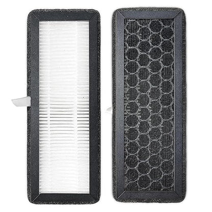 2 Pack HEPA 13 Activated Carbon Air Filter for Bambu Lab P2S 3D Printer - Replacement Filter for VOCs, PM2.5, Ultrafine Particles & Odors