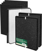AD3500 Replacement Air Filter Compatible with AIRDOCTOR Air purifiers 3000, 3500, 3500i. Includ-1 Efficiency Filter, 2 Activated Carbon Filters, 4 Per-Filters，Compare to Part # ADF3001