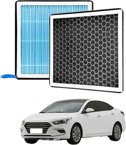 CF12160 Dedicated Cabin Air Filter With Activated Carbon For K I A Tucson Kona Veloster Venue Soul Seltos Sportage