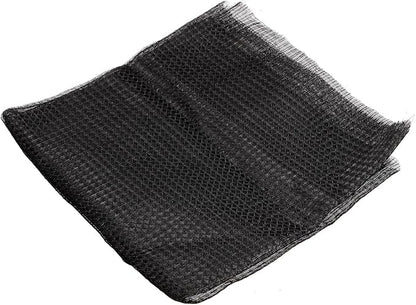 PATIKIL 47.2" x 23.6" Air Conditioner Air Filter Material, Plastic Dustproof Filtering Mesh Screen Replacement for Air Conditioning, Black