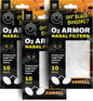 O2 Armor Nose Filters for Welders & Allergies - Nose Filter for Dust - Nasal Filters for Welding - Nose Dust Mask for Construction (30 Pack - 3x10, Size X-Small)