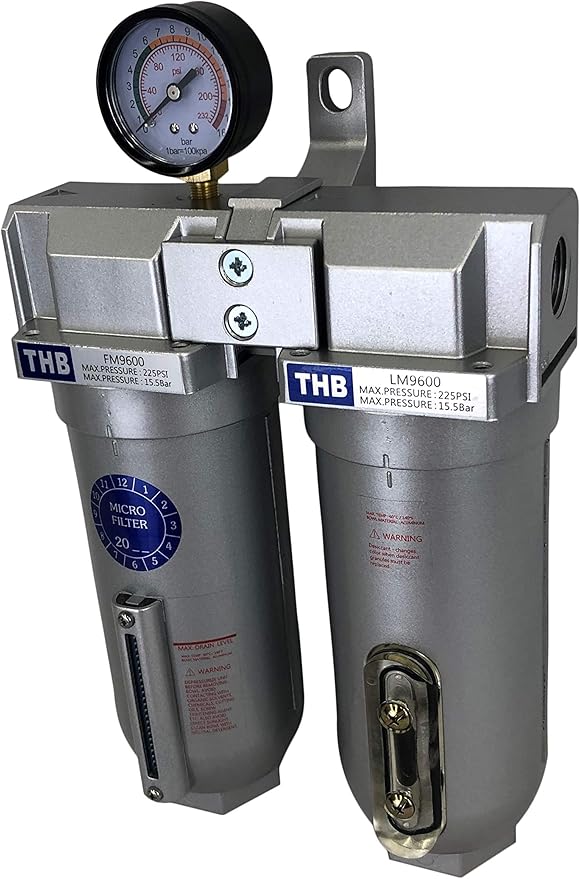 3/4" COMPRESSED AIR DESICCANT AIR DRYER/COALESCING FILTER FOR COMPRESSED AIR SYSTEMS GREAT FOR PLASMA CUTTER