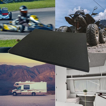 Air Filter Foam Sheet Material 15" x 24" x 5/8" - 60PPI Replacement Filter Pads for Motorcycle ATV UTV Scooters Dirt Bike Classic Cars Small Engines