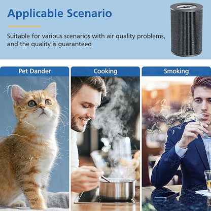Air Pro HEPA Tri-Power Filter Compatible with Molekule Air Pro | Air Purifier, Multi-Stage Filtration System with Activated Carbon Air Pro Filter, 1 Pack
