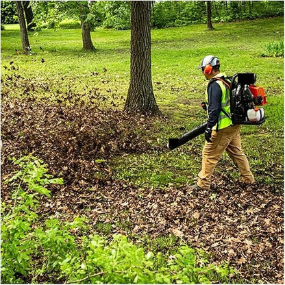 Compressed Air Duster, PB-8010 Backpack Leaf Blower Heavy Duty Snow Dust Blowing Machine Handheld Debris Cleaning Air for Industrial Greenhouse Use,Dust Remover