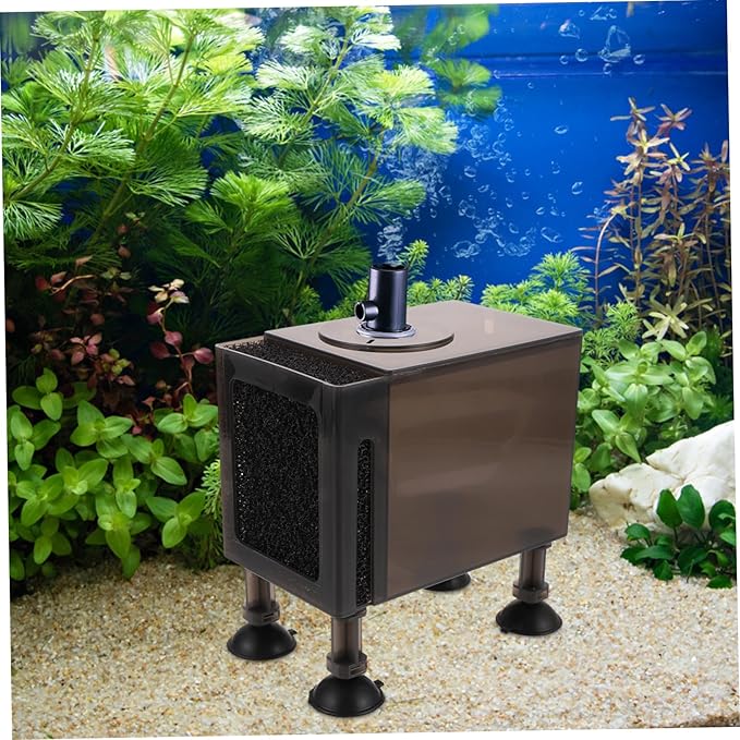GALPADA Water Pump Protective Box Filter Outdoor Pump Case Wear-Resistant Material for Household Use Includes High-Stake Pegs for Stability