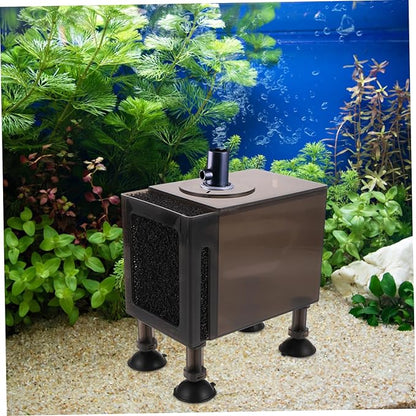 GALPADA Water Pump Protective Box Filter Outdoor Pump Case Wear-Resistant Material for Household Use Includes High-Stake Pegs for Stability