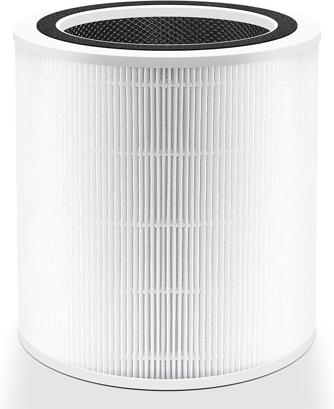 Core 400S Replacement Filter for LEVOIT Core 400S Smart WiFi Air Purifier, Funmit 3-in-1 H13 True HEPA Replacement Filter, Compared to Part # Core 400S-RF, 1 Pack, White