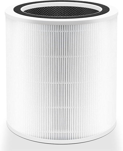 Core 400S Replacement Filter for LEVOIT Core 400S Smart WiFi Air Purifier, Funmit 3-in-1 H13 True HEPA Replacement Filter, Compared to Part # Core 400S-RF, 1 Pack, White