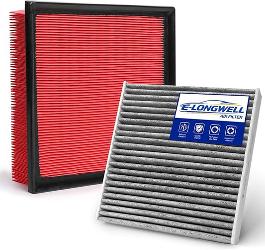 Cabin & Engine Air Filter Kit for 2016-2018 Rav4 2.5L(Hybrid)