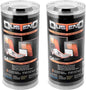 DustEND Carbon-Activated Computer Dust Filter, Model G4, Black, 2-Pack