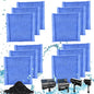 12 PCS Aquarium Filter Cartridge Filters, Rite-Size C (EZ-Change #3) Fish Tank Filter Cartridge, Replacement with Power Filters 275/375 Power Filters 200/350