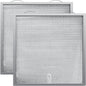WA6500 QT20000 BPQTF B-roan Stove Hood Vent Filter 11.25"x11.25"x0.38" Aluminum Mesh Charcoal Combo Grease & Carbon Freshens Kitchen Air