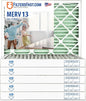 Filters Fast 15x20x2 Pleated Air Filter Merv 13, 2 Inch AC Furnace Air Filters, Made in the USA, Actual Size 14.5x19.5x1.75, 6 Pack