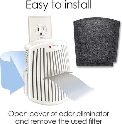 Hamilton Beach Replacement Carbon Pet Filter. Works with TrueAir 04384, 04386, 04532, 04532GM, & 04530 (04294G)