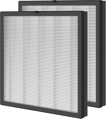 2 Packs Replacement Filter Compatible with AMEIFU G3 / FXAP2W / Sferf-30 & VEWIOR A3 / A3N / ClearAir-A3 Tailulu HQZZ-260 Air Purifi-er with 3 Stages HEPA, Activated Carbon Filter and Pre-Filter