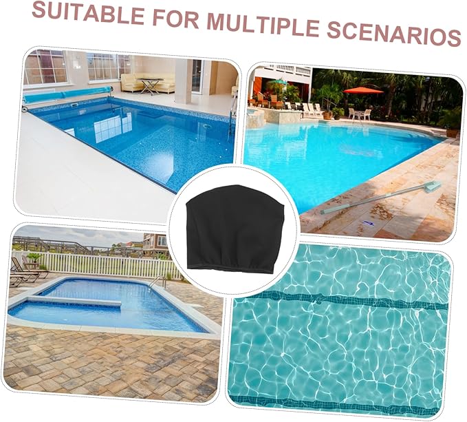 Mikikit Outdoor Pump Protective Cover Insulated Filter Cover for Garden Pump Versatile Use Pools Ponds Easy Setup