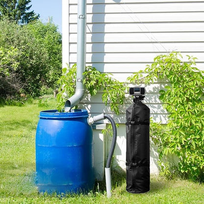 Water Filter Tank Cover – Thick Protective Housing Wrap, All Weather Equipment Jacket, Sun Blocking Surfaces | Plumbing System Enclosure for Outdoor Units, Garden, Environmental Exposure Protection