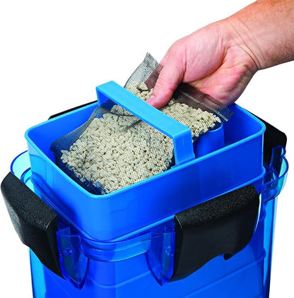 Penn-Plax Filtrx Purifying Media for Canister Filters â€“ Compatible with Cascade, Marlin, and Other Aquarium Filter Systems with Trays â€“Zeolite for Ammonia Removal (CFSCB2)