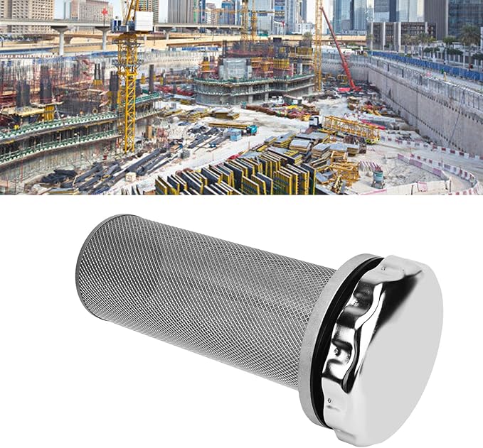 Hydraulic Air Filter Stainless Steel Oil Tank Air Cleaner Precise Efficient Filtration Detachable for Industrial Fuel Systems Chemical Automotive Mining Metallurgy