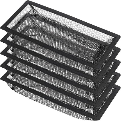 Floor Register Cover Trap,Floor Air Vent Cover Screen for Home Air Vent Filters 5-Pack Floor Vent Mesh Filters Net Trap… (4 x 12 Inch)