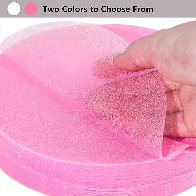 200 Sheets Nail Dust Collector Filter Paper Disposable Nail Dust Filters for Most of Nail Dust Collector Machine Nail Vacuum Dust Collector for Nail Salon Nail Supplies Accessories (new pink)