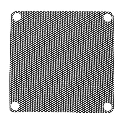 MECCANIXITY 10PCS PC Dust Filter, 70mmx70mm PVC Computer Case Cooler Dustproof Mesh Cover Fan Grills for Computer Chassis Speaker, Black