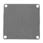 MECCANIXITY 20PCS PC Dust Filter, 70mmx70mm PVC Computer Case Cooler Dustproof Mesh Cover Fan Grills for Computer Chassis Speaker, Black