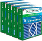 Filterbuy 20x20x5 Air Filter MERV 13 Optimal Smoke & Allergy Defense (4-Pack), Pleated HVAC AC Furnace Filters for Amana, Coleman, Goodman, Maytag, York, and More (Actual Size: 20.25 x 20.75 x 5.25)