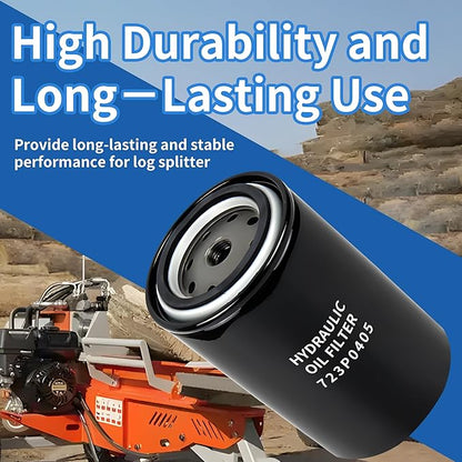 Log Splitter Hydraulic Oil Filter 723P0405 723-0405 120-818 6515541 Compatible with MTD Troy-Bilt LS27 LS27CC GS21T 522LS,Bobcat 700 720 721