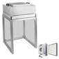 Vertical Laminar Flow-Hood Fan-Filter-Unit Yzzwer - FFU HEPA Filters for Class 100/ISO 5 Cleanliness in Clean Mycology and Mushroom Room 23.6" x 23.6" x 29" Working Area 110V
