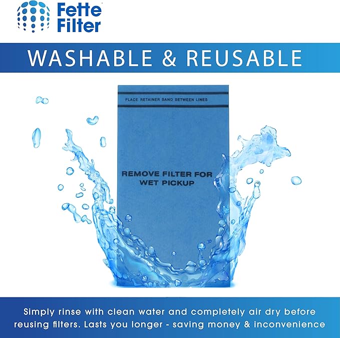 Fette Filter - 24 + 8 Pack Wet Dry Vac Bags Compatible with WORKSHOP WS01025F, Craftsman 9-38737, MultiFit VF2000, Select 2-1/2 to 5-Gallon Shop Vac Husky,Bucket Head, & Stinger Shop Vac Models.