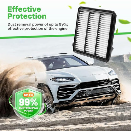 Engine+Cabin Air Filters Fit Honda Civic 22-26, Accord 23-25, CR-V CRV 23-26 (ALL ONLY FIT 1.5L) Engine Filter Replace Cabin Filter Accessories# CF11182 17220-64A-A00 (Not for Hybrid 2.0L!)