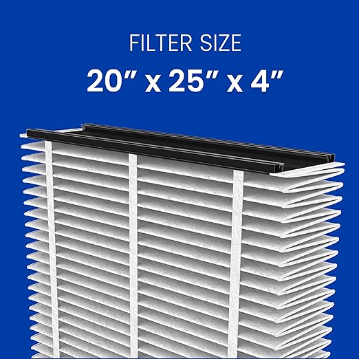 AprilAire 213 Replacement Filter for AprilAire Whole House Air Purifiers - MERV 13, Healthy Home Allergy, 20x25x4 Air Filter (Pack of 8)