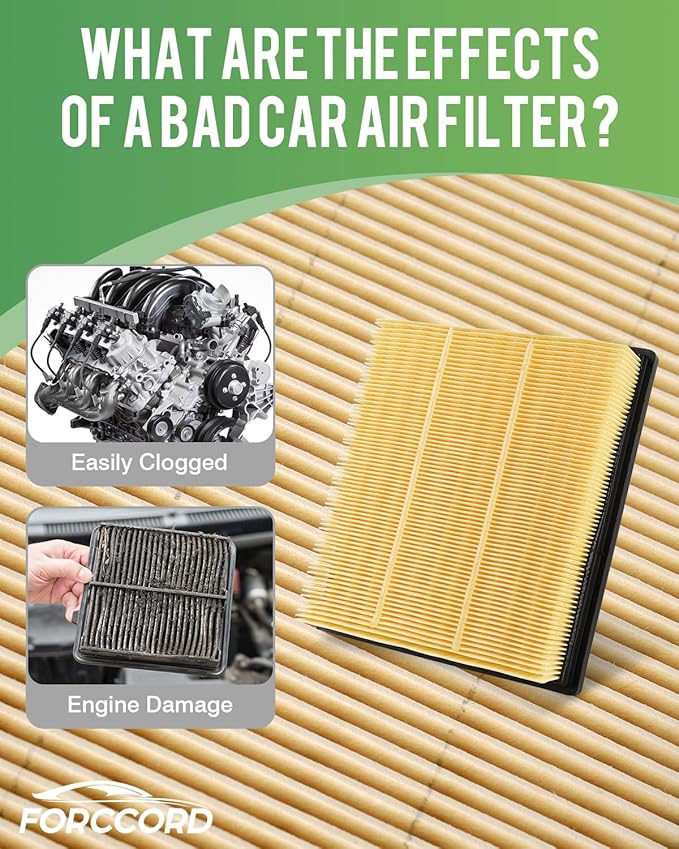 CA11305 Engine Air Filter Fits for 328i, 328i xDrive, 320i, 320i xDrive, 428i, 428i xDrive, 428i Gran Coupe, 328i GT xDrive Air Filter Replacement Car Accessories