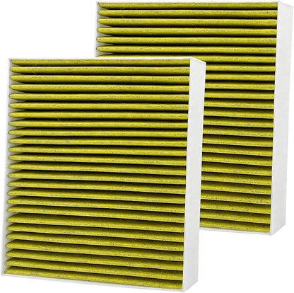 2PCS Capume for Cabin Air Filter JM277 Fits for 2019-2025 QX50, 2022-2025 QX55, 2022-2025 QX60, 2019-2025 Altima, 2021-2025 Rogue, 2020-2025 Sentra, Fits for 272775NA0A, 27277-6CA0A