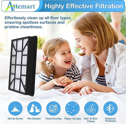 EF-12 HEPA Filter Replacement for Kenmore 600 Series, 62731, 52731, 81615, 81614, BC4026 Canister Vacuum Cleaners, Part #591021101, 2 Pack 600 Series Exhaust Filter for Kenmore