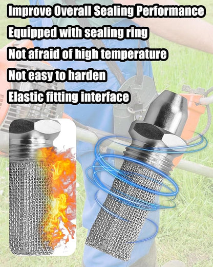 Spark Arrestor 4140-140-6904 Fit for Stihl 45 46 55 FC 55 FS 38 HL 45 KM 55 String Trimmer Replace 4140-140-6904, 41401406904, 4140 140 6904 Trimmer Spark Arrestor