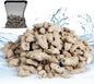Veemoon Aquarium Coral Filter Fish Tank Natural Crushed Coral Media Substrate Bio Ceramic Aquarium Filtration Media for Freshwater Saltwater Pond Tank Reusable Filter Raise Ph with Bags (1.1lb/500g)