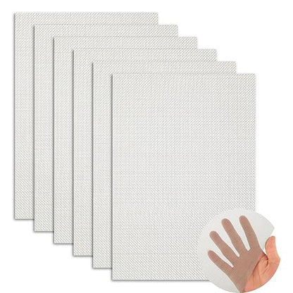 6 Pcs 12x8 Inch 304 Stainless Steel Wire Mesh Metal mesh Screen for DIY Projects, Vent, Cage,Window, Garden, Filter - Never Rust